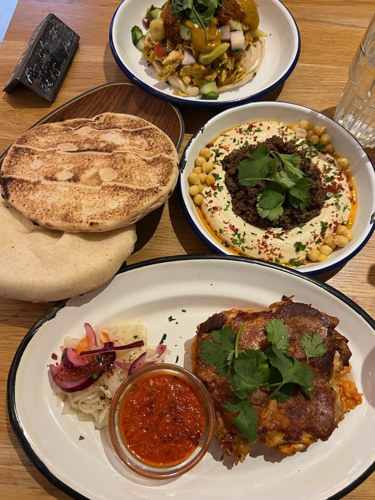 A meal at Dobrumba